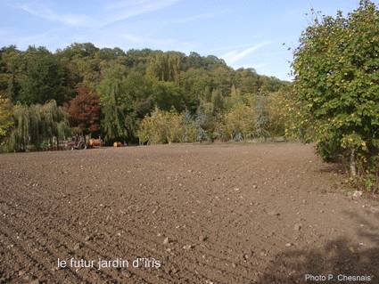 L'emplacement en 2005