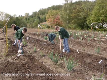 Prparation de la pose des voliges