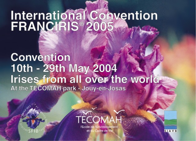 International Irises Convention, 10th - 29th May 2004